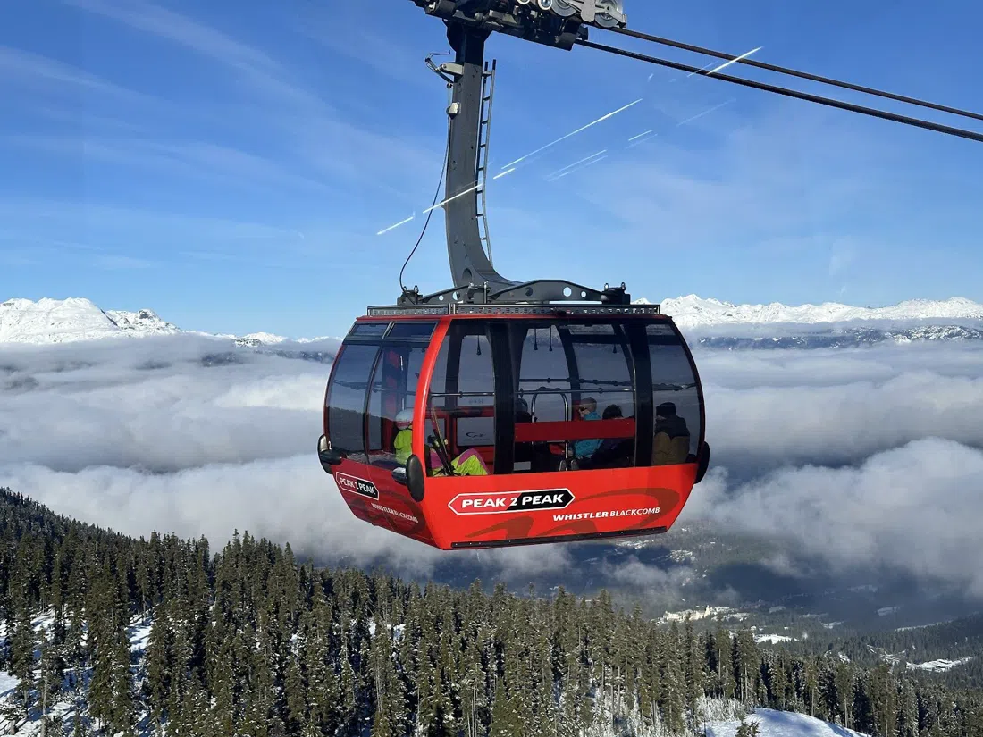 PEAK 2 PEAK Gondola (Whistler Blackcomb), Vancouver