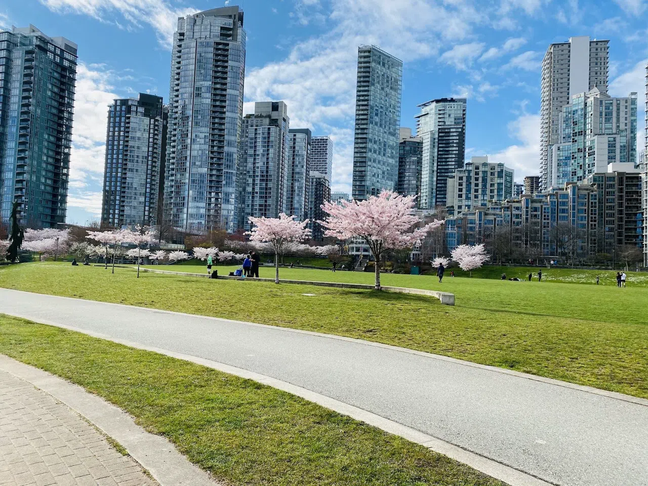 Vancouver's Yaletown Seawall on a September Afternoon