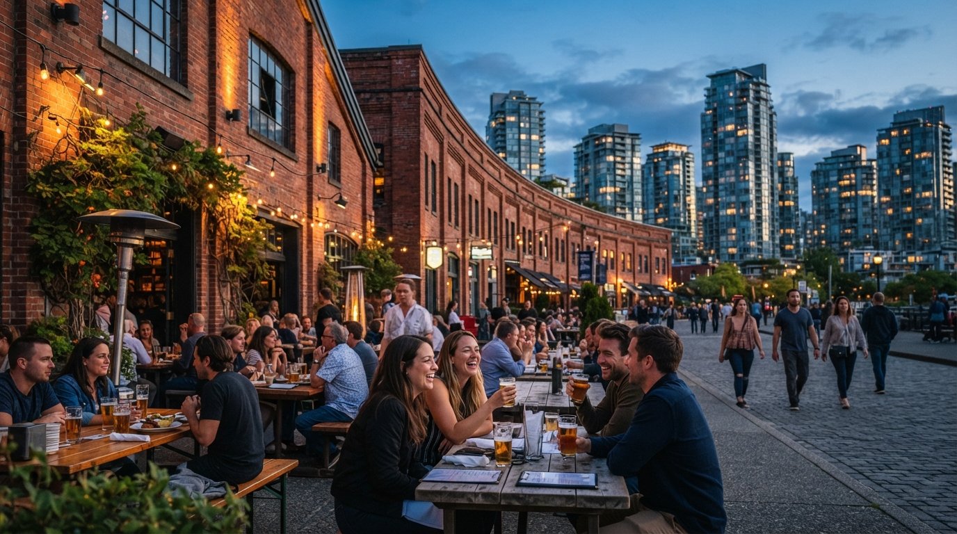Yaletown, Vancouver: Warehouses, Water and After-Work Glow